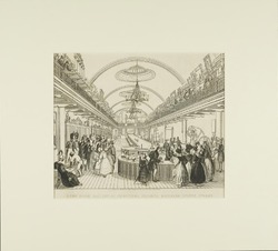 Etching: Long Room