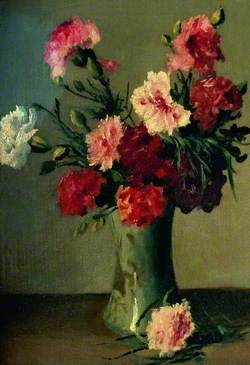Carnations in a Vase