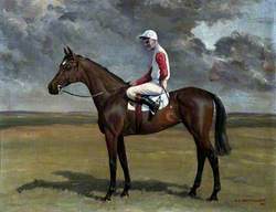 Jockey on Horseback