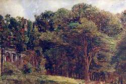 Landscape with Trees and a Ruin