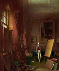 Inspiration: Portrait of the Artist in the Chamber of the Hibernian Academy