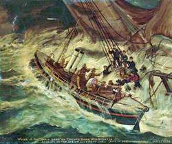 The Wreck of the 'Maria Lamb', New Brighton, Wirral, 27 January 1894
