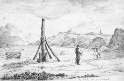 The Dolphin Post, Cromer Beach