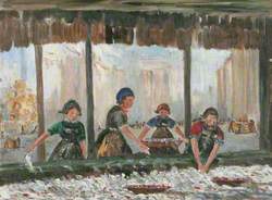 Scots Fisher Girls at Yarmouth, Norfolk