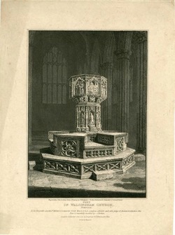 Walsingham Church Font