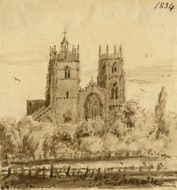 St Margaret's Church, Lynn 1834