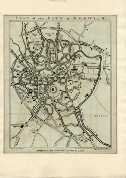 Plan of the City of Norwich