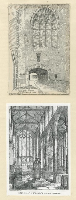 Interior of St Gregory's Church