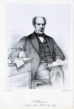J. W. Dowson, Norwich Febry 28, 1870