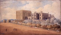 Norwich Castle with a design for The Shirehall
