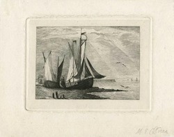 Beached Sailing Boats