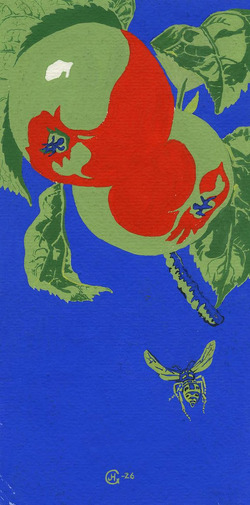 Apples and wasp 1926