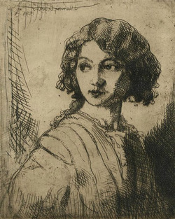 Portrait Study of a Girl