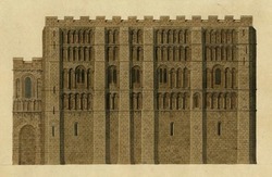 Norwich Castle, North elevation
