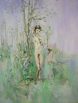 Nude Woman in Landscape