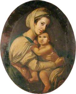 Anne James (née Goddard) (d.1798) and her daughter Elizabeth Anne (b.1766)