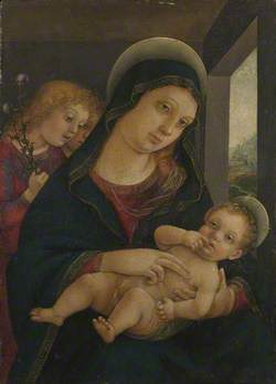 The Virgin and Child with Two Angels