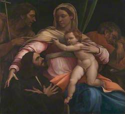 The Madonna and Child with Saint Joseph, Saint John the Baptist and a Donor