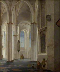 The Interior of the Buurkerk at Utrecht
