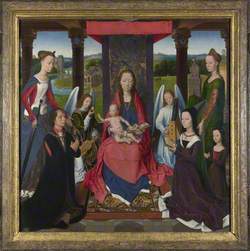 The Virgin and Child with Saints and Donors (The Donne Triptych)