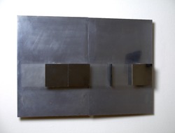 Metal Relief with Horizontal Elements