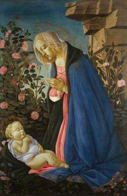 The Virgin Adoring the Sleeping Christ Child