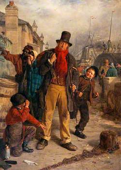 An Irish Emigrant Landing at Liverpool (Jim Blake Landing in Liverpool)