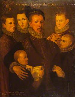 George (c.1531–1585), 5th Lord Seton and his Family