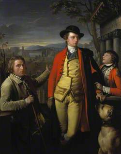 Douglas Hamilton (1756–1799), 8th Duke of Hamilton and 5th Duke of Brandon, with Dr John Moore (1730–1802) and Sir John Moore (1761–1809) as a Young Boy