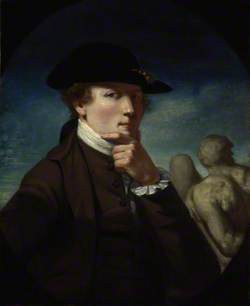 John Runciman (1744–1768), Artist, Self Portrait