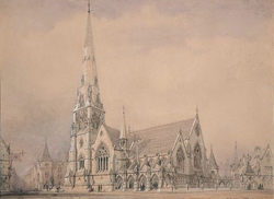 Design for St. Andrew's Church, Dublin (1860)