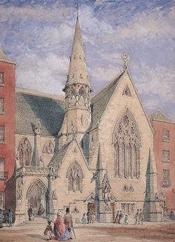 Design for Unitarian Church, St. Stephen's Green, Dublin (1862)
