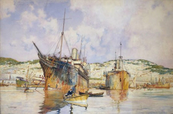 P & O Express Mail Steamer 'Strathmore'