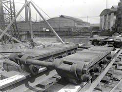 Reconstruction of North Yard slips 2 and 3 and erection of Arrol gantry for building 'Olympic' (400) and 'Titanic' (401)