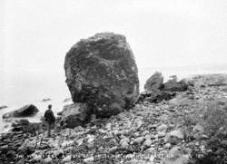 The Wren's Egg, a Relic of the Ice Age, Antrim Coast Road