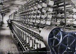 North of Ireland Spinning Industry, Twisting Yarn