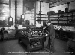 Tram Construction at Belfast, Fitting and Adjusting Controllers