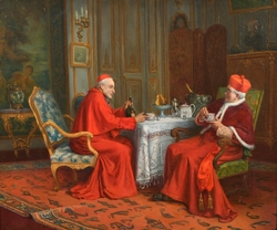 Cardinals in an Interior