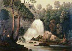 Landscape with a Waterfall, South Wales