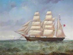 Barque 'Esther' off the Skerries