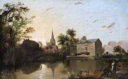 Sefton Mill and Church