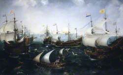 Heemskerk’s Defeat of the Spaniards at Gibraltar, 25 April 1607