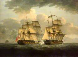 Action between HMS 'Venus' and the 'Semillante', 27 May 1793