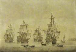 The 'Eendracht' with the 'Zeven Provincien' and Other Dutch Men-of-War