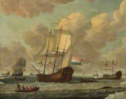 Dutch Whalers in the Ice