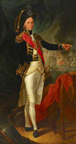 Rear Admiral Horatio Nelson (1758–1805), Baron Nelson of the Nile