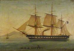 The Frigate HMS 'Liffey'