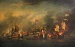 The Battle of 'La Hogue', 23 May 1692