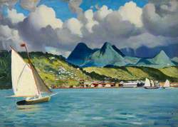 Fort de France, Martinique, from the 'Suzanne'