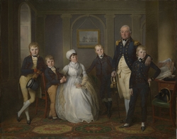 Captain Richard Grindall (1750–1820) and Katherine Grindall (1759–1831) with Their Sons